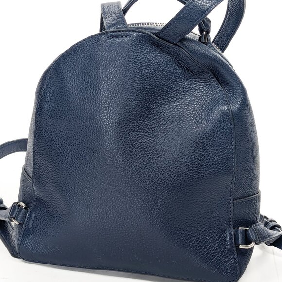 KATE SPADE Leather Mini Backpack Navy Blue - Picture 5 of 15